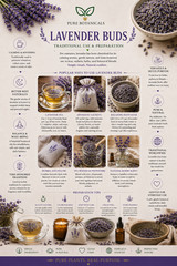 Lavender Flower | Whole or Powder | Natural Herb Calm & Digestive Aid | 1/4/8 OZ
