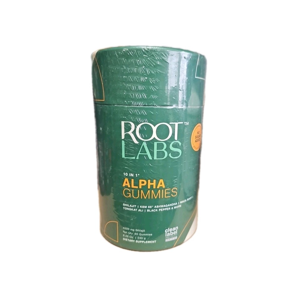 Root Labs 10-1 Alpha Shilajit Gummies | 4000mg Shilajit with ShilAbsorb® | KS…