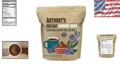 Instant Chicory Root Powder – 8oz, Gluten-Free, Caffeine-Free Coffee Alternative