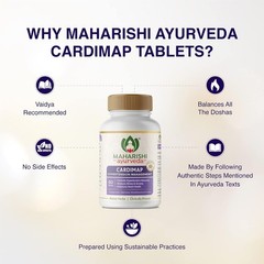 Original Maharishi Ayurveda Cardimap (100 Tabs) – Authentic Herbal Supplement