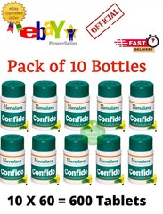 10X CONFIDO Himalaya 600 Tabs With Long Expiry & Free Shipping