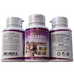 3 PACK Pueraria Mirifica 180 Pills Increase Bust Breast 5500 mg Natural PMS LOT