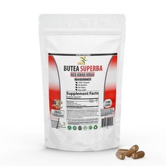 Butea Superba Pills Full Spectrum Red Kwao Krua 1000mg DAILY 100 Capsules